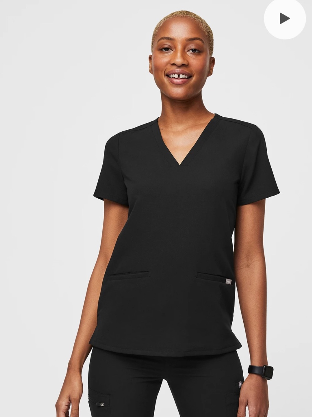 Figs Casma Scrub Top™